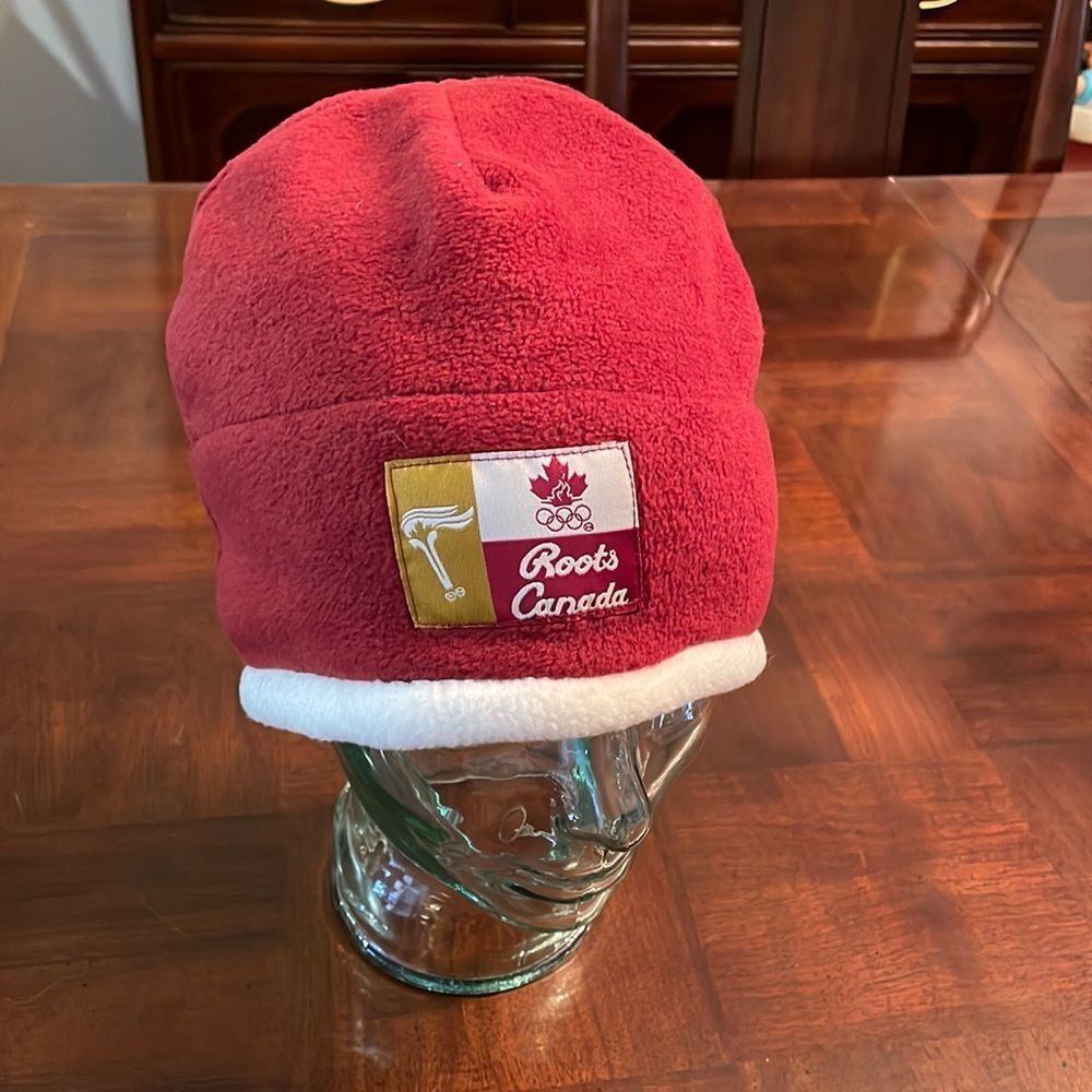Roots Canada Olympic Tuque Hat Fleece NEW 20"